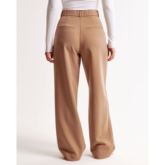 Abercrombie & Fitch Sloane Tailored Wide Leg Pant - Picture 6 of 16